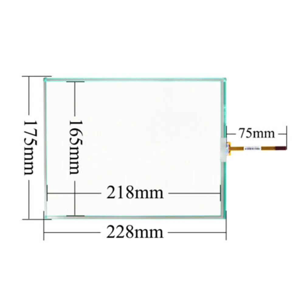 1Pcs New For Myriad BC20 KDT-6102 Touch Panel Glass Protection Screen
