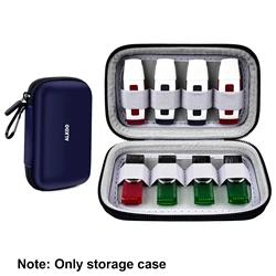Hard Protective Case for USB Flash Drive & SD Card, Organizer Holder Compatible with Thumb Drive, Memory Cards for SanDisk Samsu