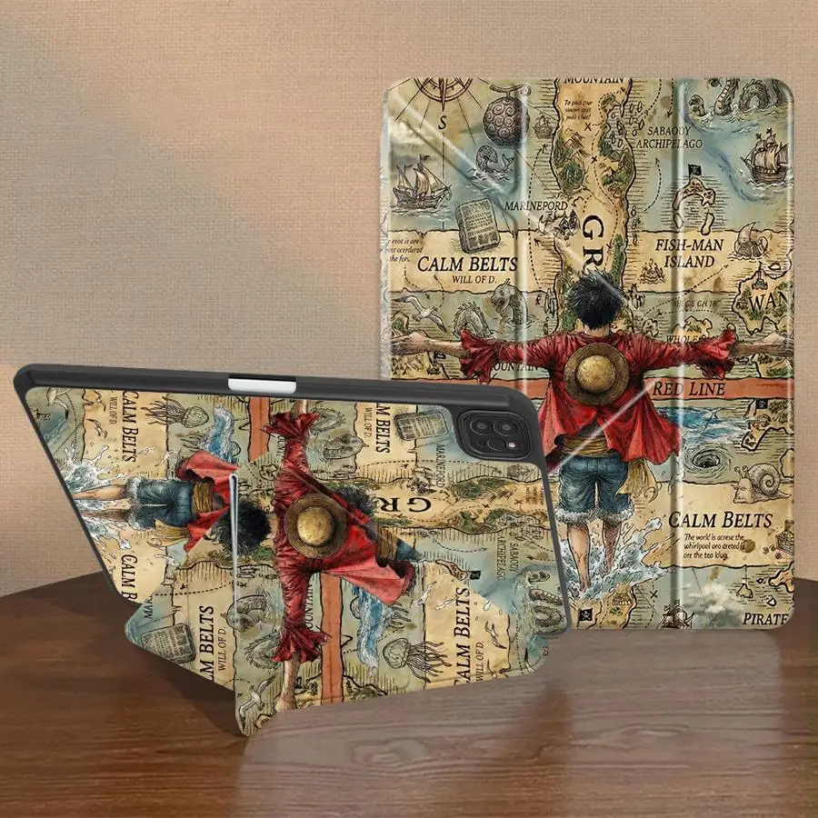 Cute One Pieces Tablet Case For iPad Air 8 M2 M3 3 10th Gen 11th Pro M4 13 2025 2026 9th 12th Mini 7 6 5 With Pen Slot Cover