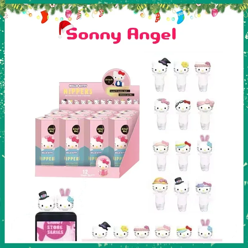 

Kinds Series Sonny Angel Anime Angel Fan Doll Toy Mystery Box Figurine Model Ornament Cute Car Accessories Christmas Gifts