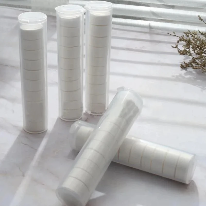 10PCS Tube Packd Portable Facial Towel Compressed Towel Disposable Compressed Tissue Soft Ourdoor Compressed Towels