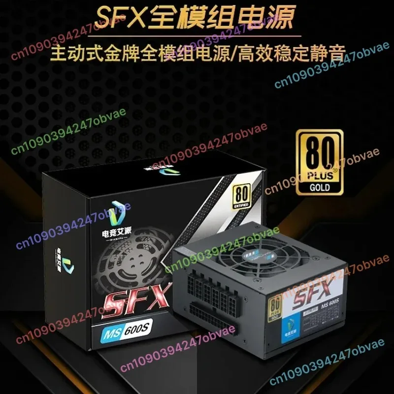 

Gold Full Module SFX 500W 600W 650W Silent Itx Chassis Power Supply