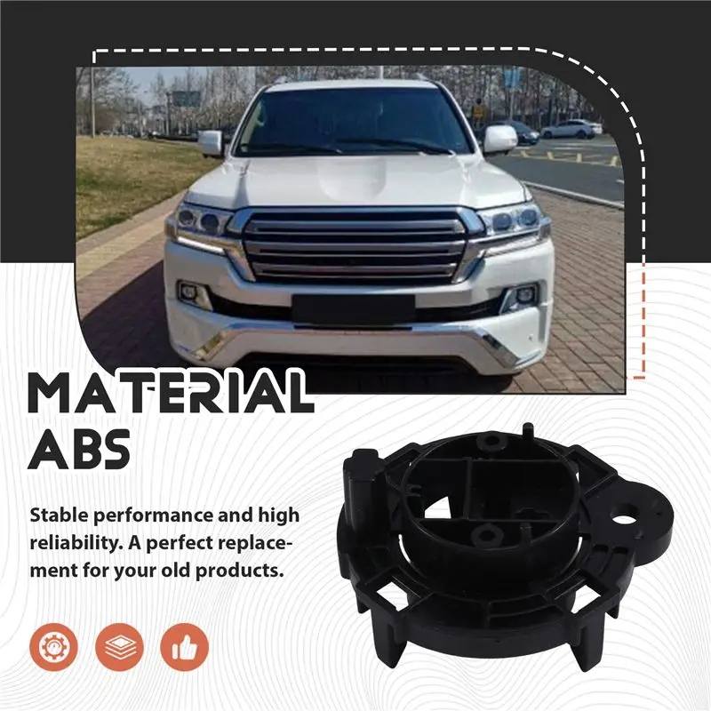 AC34-Car Repair Kit Front Air Conditioning Knob Switch For Toyota Land Cruiser Prado LC150 2010-2017-55904-60180 55904-60190 Rig view 5