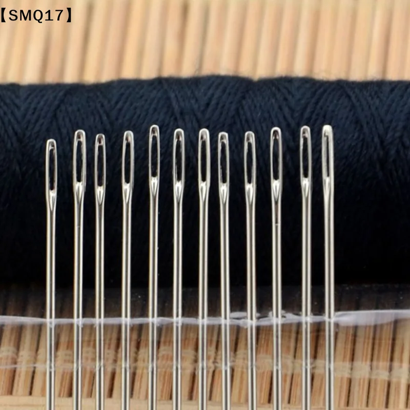 25PCS High Hardness Stainless Steel Sewing Needle Cross Sewing Clothes Needles【SMQ】
