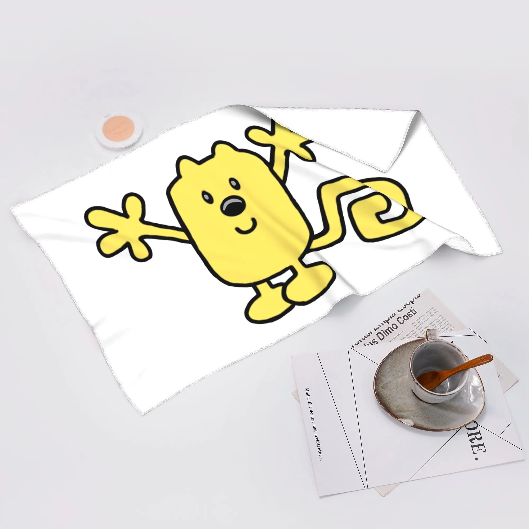 Custom Wow Wow Wubbzy Soft Face Towel Quick Dry Pool Bath Cotton Towels Absorbent Quick
