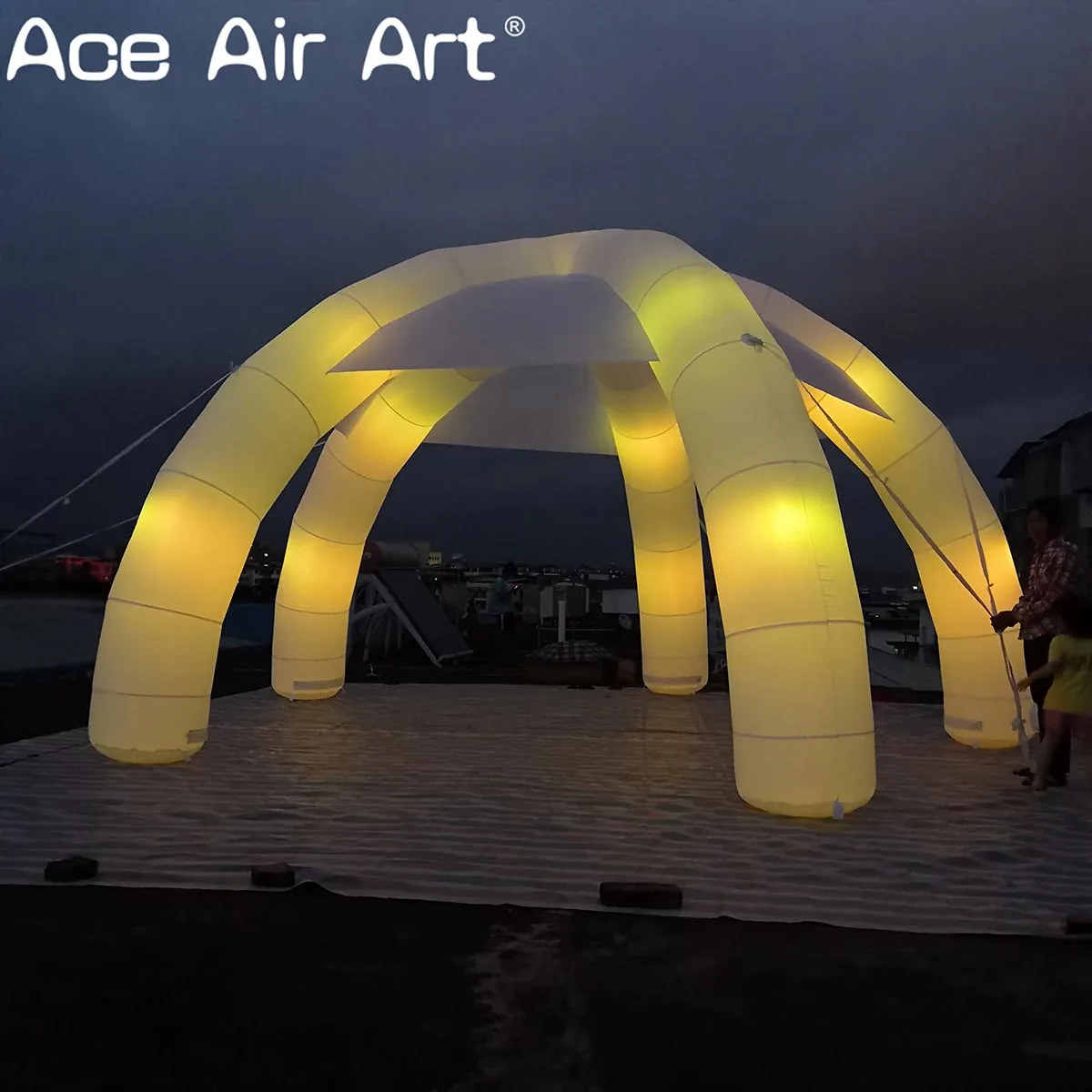 6-Legged Spider Tent Inflatable for Trade Shows, Parties & Exhibitions & Event Structure, Inflatable Spider Tent