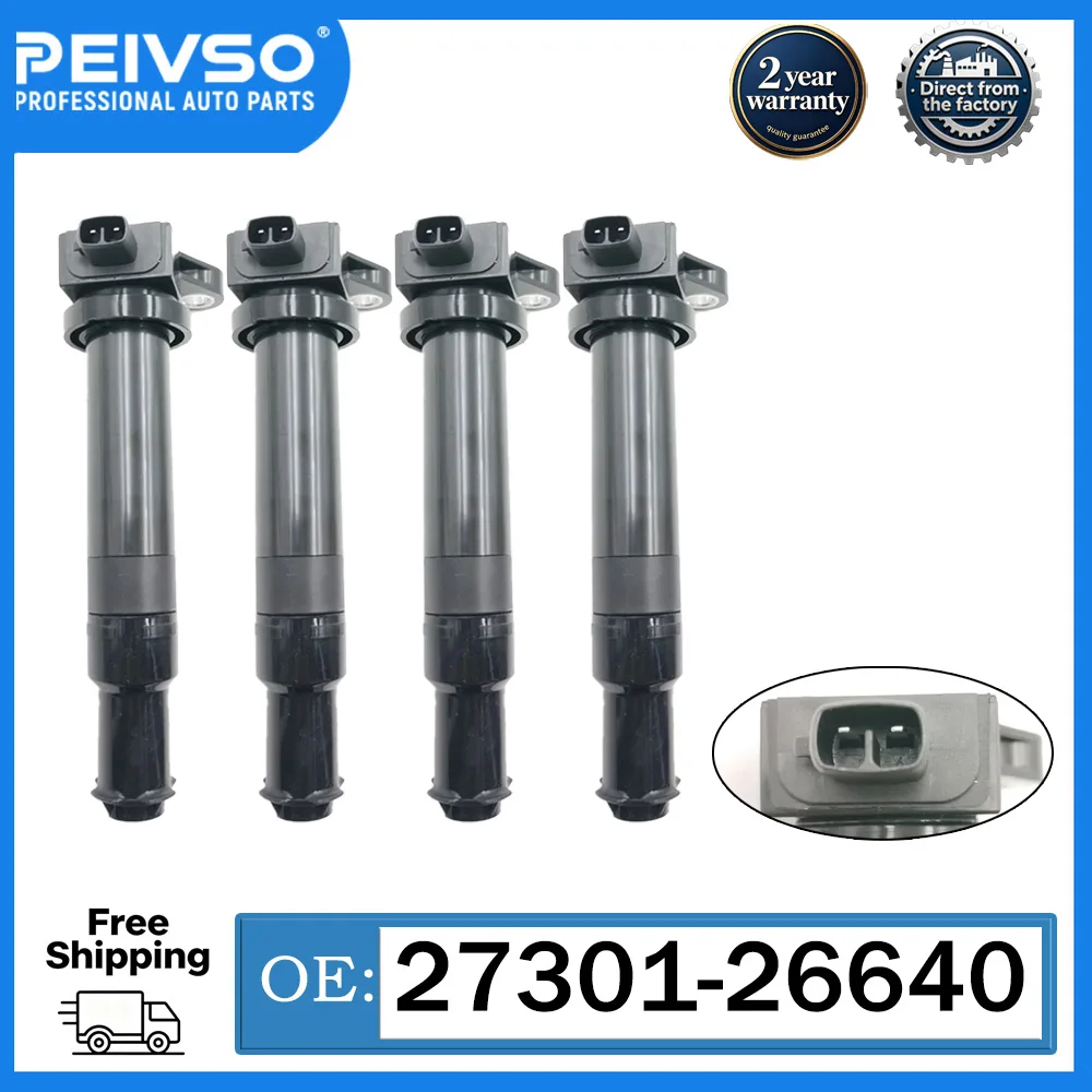 New High Quality Ignition Coil 27301-26640 For Kia Cerato Euro Style Kia Rio Hyundai Elantra Kia Cerato