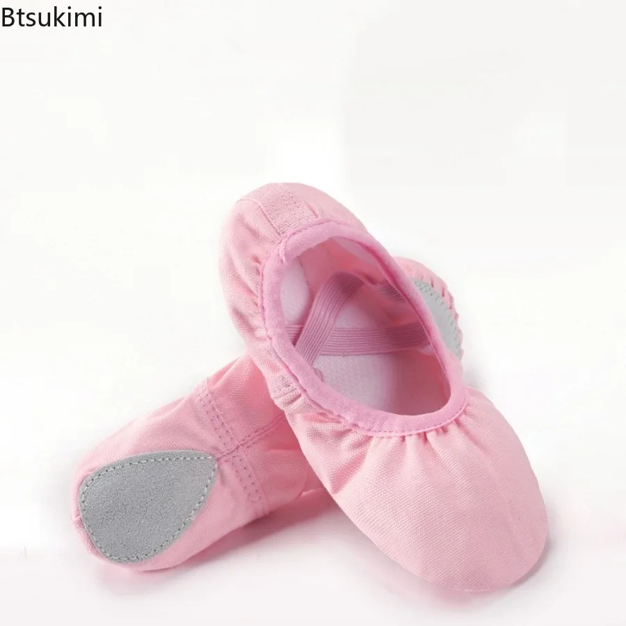 Women Ballet Dance Shoes Split Sole Ballet Slippers for Girls Kids Breathable Dance Shoes Ballerina Dance Slippers Ballet Flats
