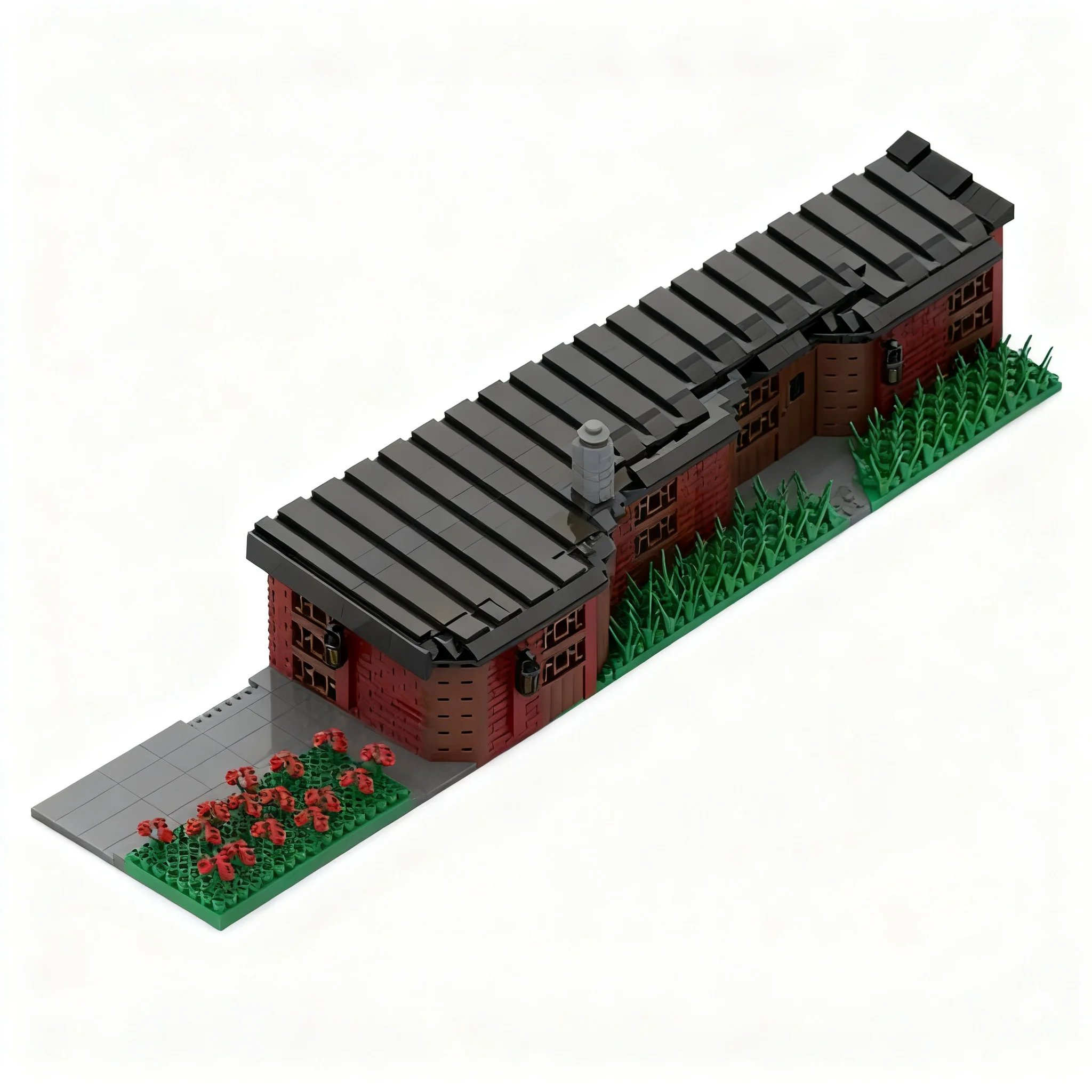 1627pcs MOC Modular Buildings CHARITY Kirche St Sebastian Modul 6 von Sakristei Model Building Blocks Christmas Gift Art Room