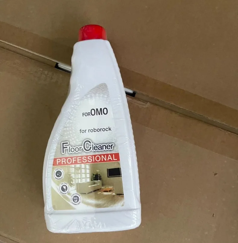 For Roborock Xiaomi and OMO Joint Floor Cleaning Liquid Solution S8 Pro Ultra/S8/S8+/Q5/Q7 Series/S7 Max Ultra/S7MaxV Plus 480mL