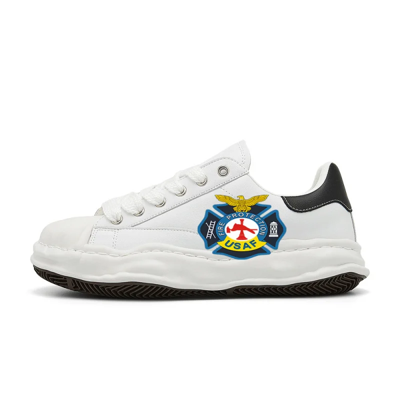 

U.S. Air Force Fire Protection retro fashion street sneakers, designed to be retro, stylish, comfortable, and versatile, suitabl