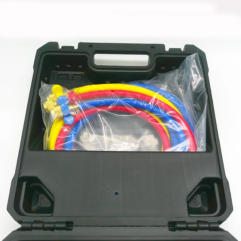 DY523 Pressure Gauge Refrigeration Digital Vacuum Pressure Manifold Tester Air Conditioning Temperature Tester Valves Tool view 2