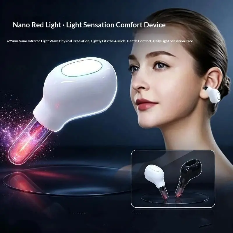 Red Light Therapy Device Treats Otitis Tinnitus Deafness Physiotherapy No Pain