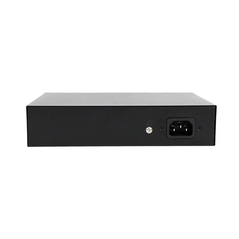 Tenveo PoE8 Gigabit Ethernet Switch 8 PoE+2 Uplink Ports 100m Transmission&VLAN Security Gigabit RJ45 30W High Stability Switch