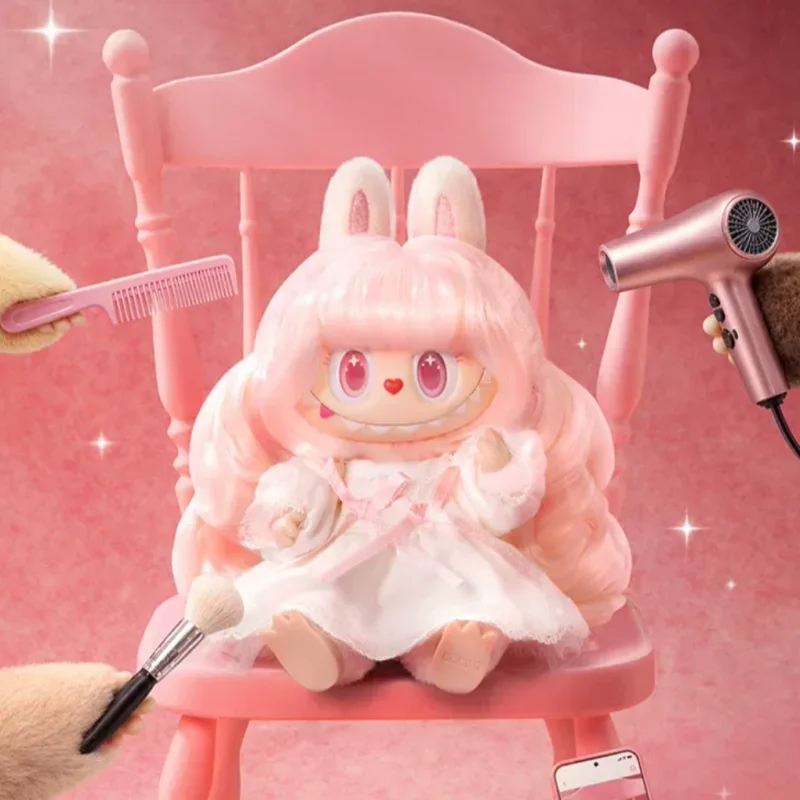 POPMART LABUBU Monsters Hair Salon Series Vinyl Plush Pendant Blind Box - Mystery Action Figure Toy Collectible image 3