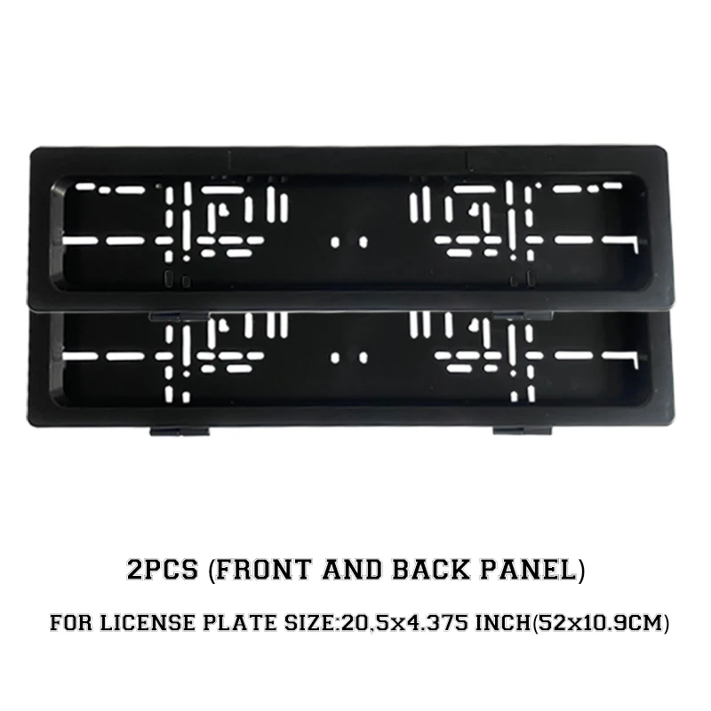 2024 USA Europe License Plate License Frame