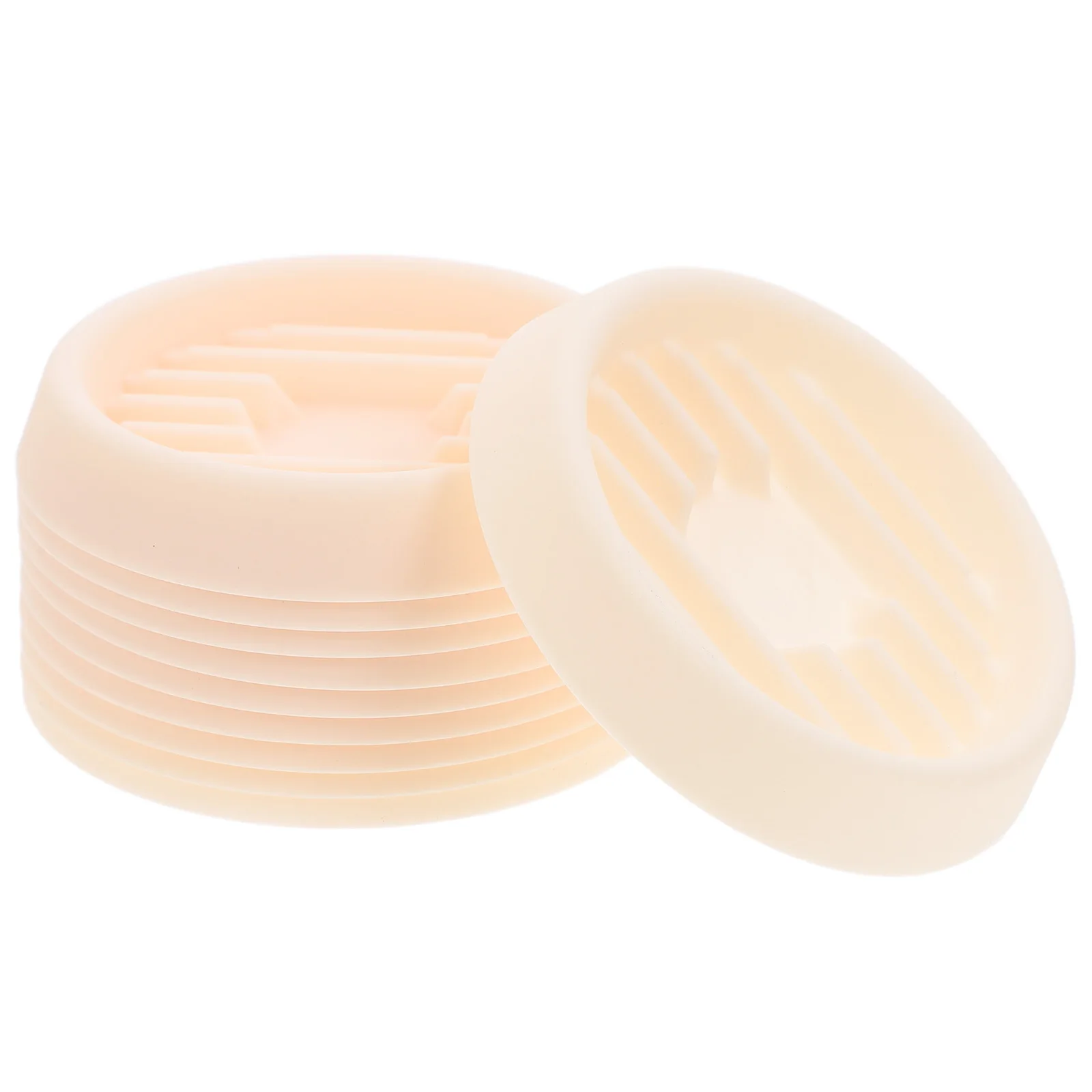 

10 Pcs Plastic Planter Tray Flower Pot Saucer Drip Trays Sturdy Base Reusable Small Plant Saucer Water Protection
