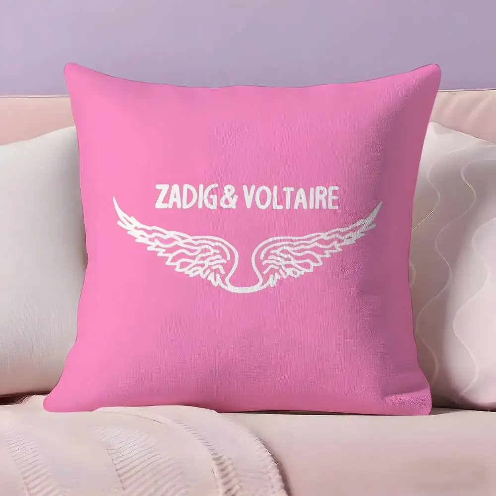 

Fashion Z-ZADIG &VOLTAIRES Brand Pillow Case Pillowcase Ultra Soft Skin Friendly Fabric Cloud Like Comfort & Concealed Zipper