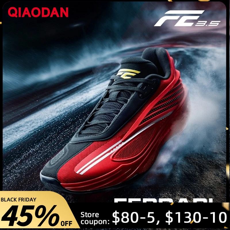 

QIAODAN мужские баскетбольные кроссовки 2025 легкие низкие профессиональные баскетбольные кроссовки амортизирующая спортивная обувь QXA013254102