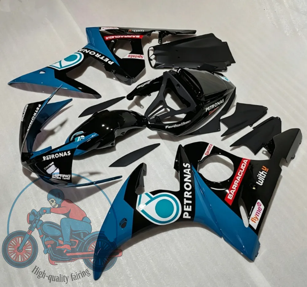 High quality Fairings Kit Fit for YAMAHA R6 2003 2004 2005 03 04 05 Bodywork Set Custom Number 6