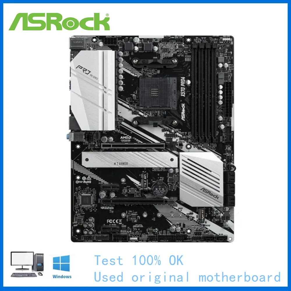 

Материнская плата X570 Pro4 AM4 DDR4