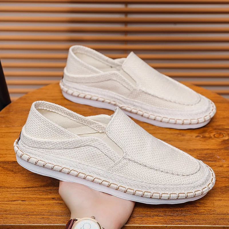 Spring/Autumn Men Casual Loafers Comfortable Non-Slip Flats Soft Driving Shoes Fashion Slip on Footwear Male Zapatillas Hombre
