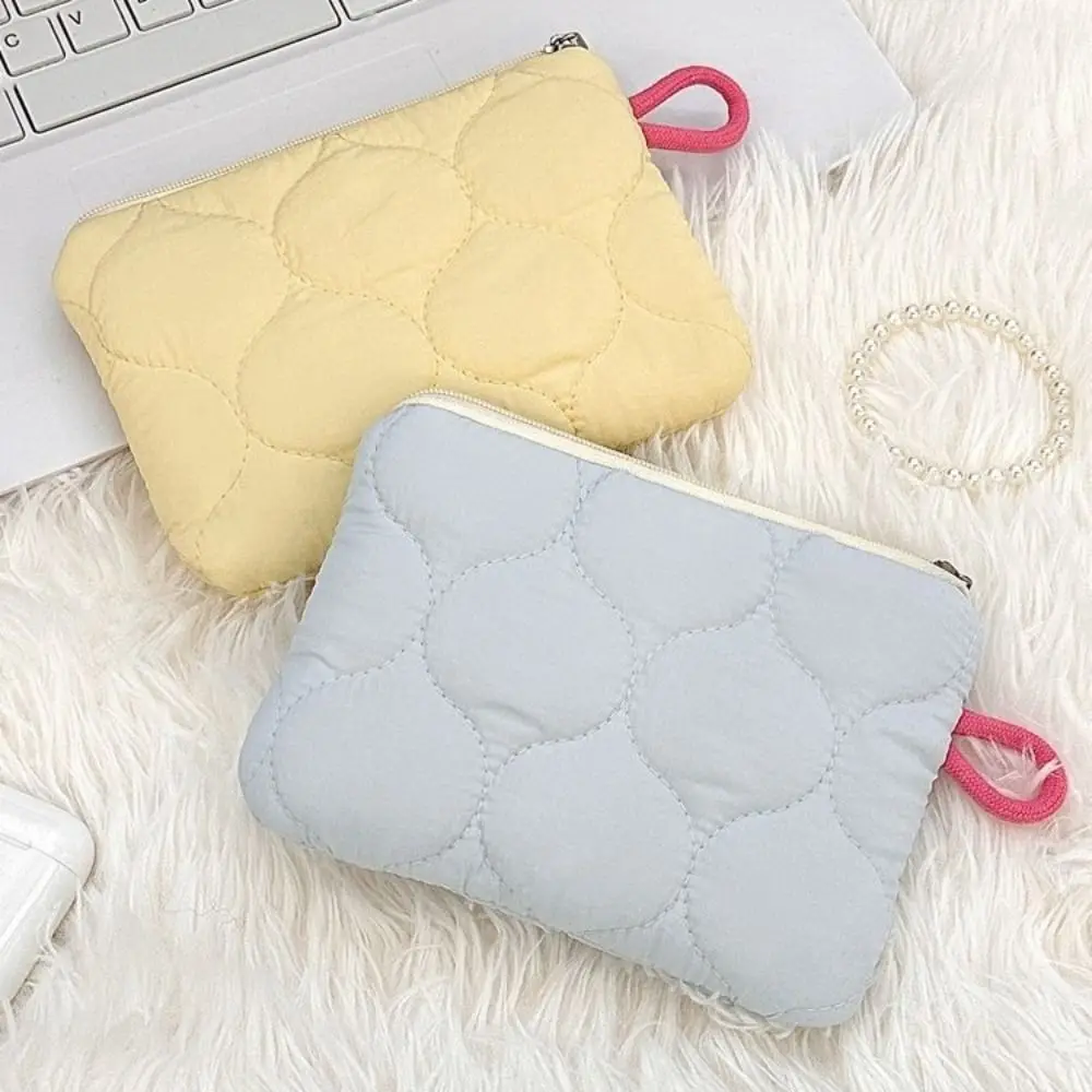 

Fashion Zipper Sanitary Napkins Bag Candy Colored Trendy Mini Storage Bag Coin Purse Gifts