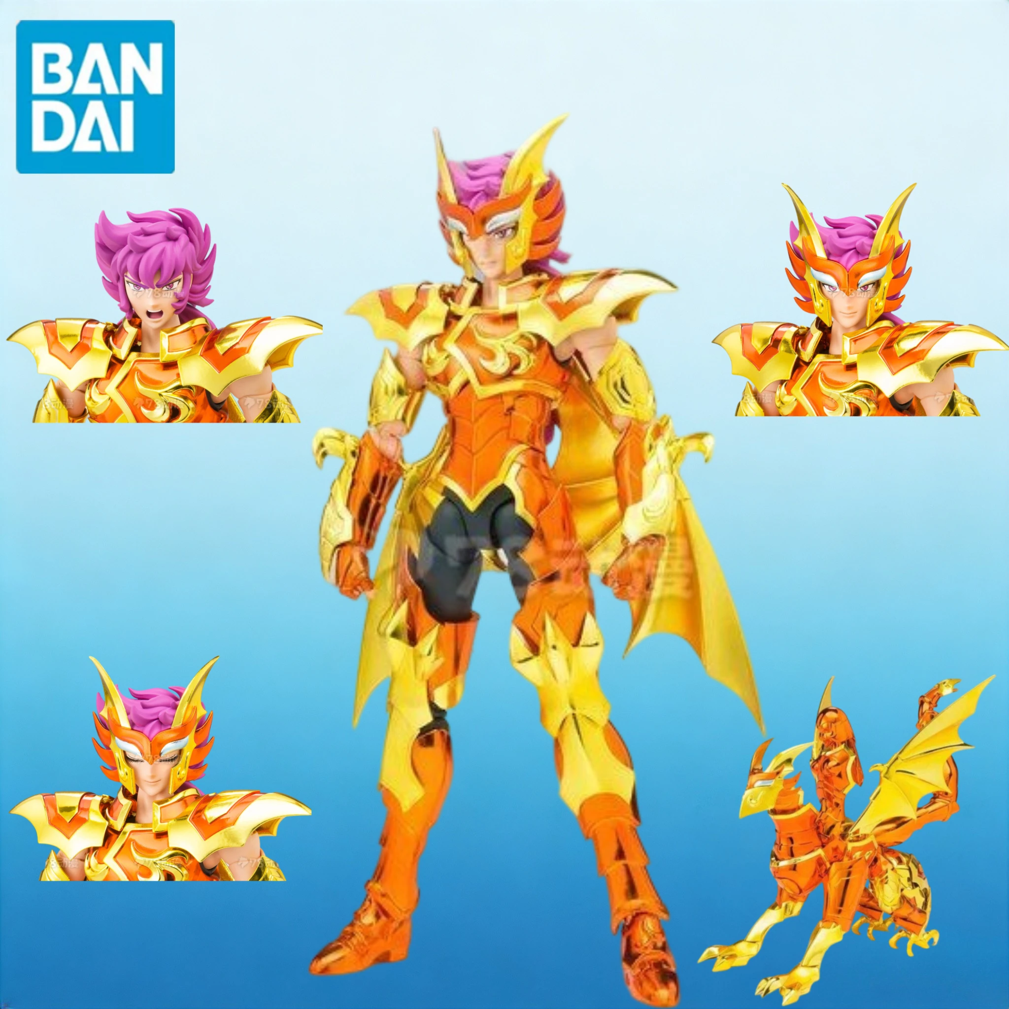 

Коллекционная фигурка Bandai Saint Seiya Myth Cloth EX Edition: Воин моря, Шесть демонических зверей, Морской фантомный зверь Ио, подарок для коллекционеров