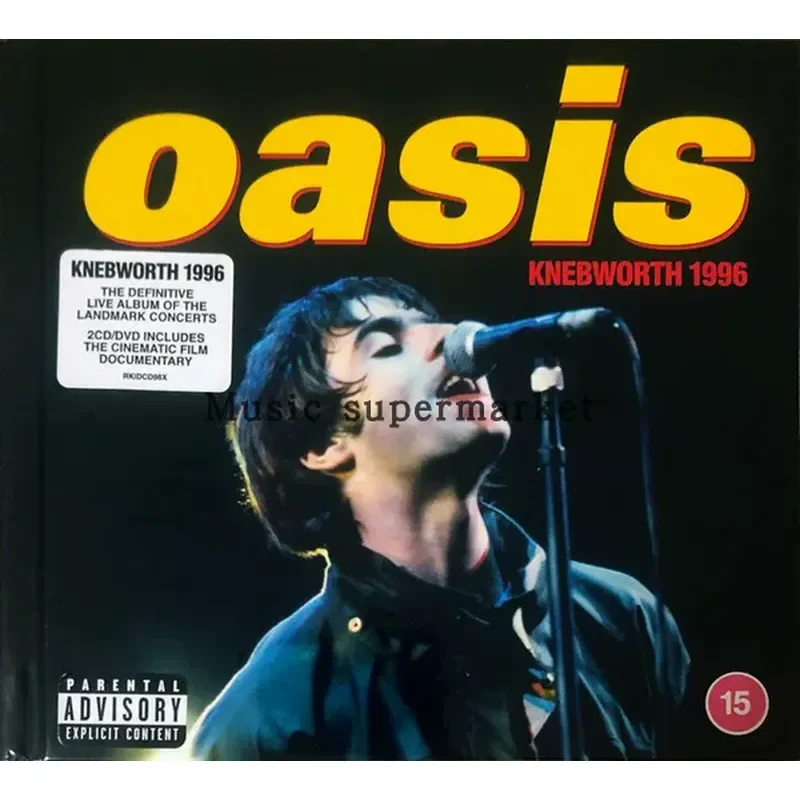 Oasis Knebworth 1996 2CD DVD Book Pack Deluxe Edition 25 Original Unopened