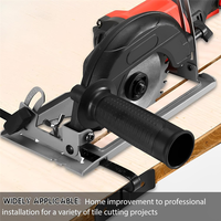 A26F-Angle Grinder Stand 45° Adjustable Angle Grinder Holder Machine Slotting Base Angle Grinder Cutting Bracket