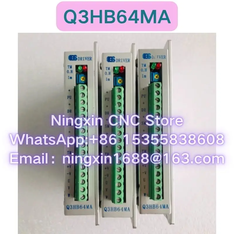 

Second-hand Q3HB64MA stepper driver Functional test OK Fast delivery