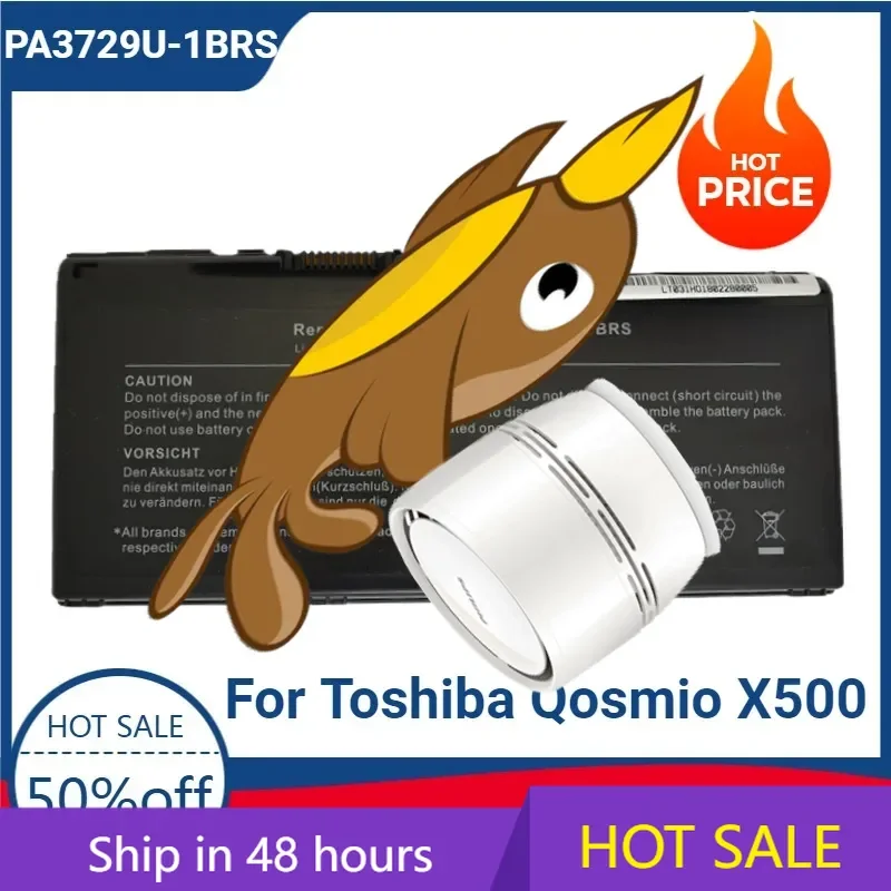 

PA3729U-1BRS PA3730U-1BRS PA3729U-1BAS 5200mAh 10.8V Laptop Battery For Toshiba Qosmio X500 X505 P500 P505 P505D G65 G60