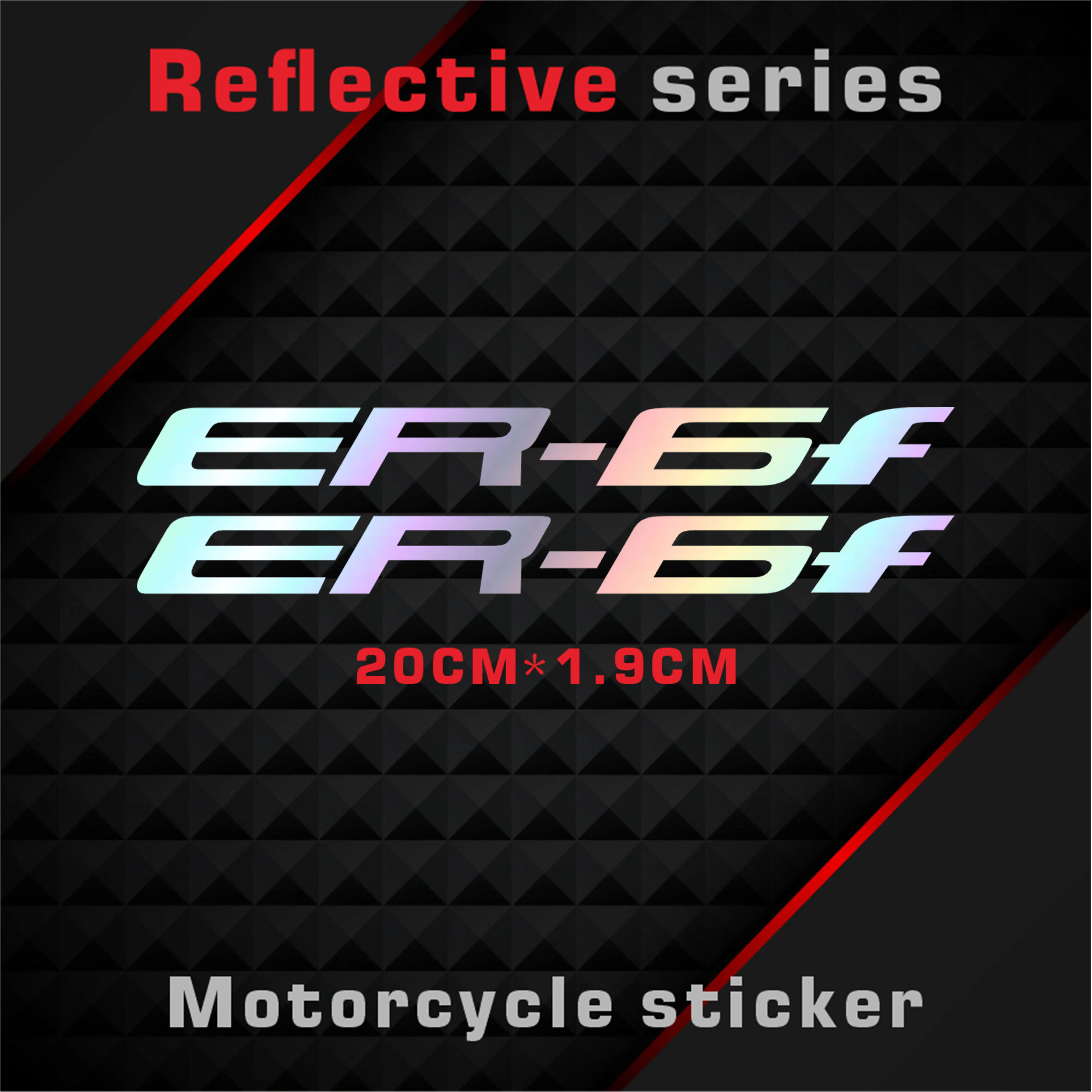

New Motorcycle Stickers Body Reflective Waterproof Body fuel tank logo sticker Kit For ER-6n (6f) Decorative stickers