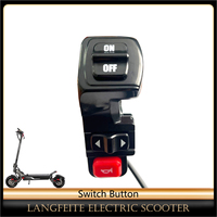 Original Turn Signal Switch with Front Light & Horn for Langfeite C1 Kugoo G1 Pro 11-Inch Electric Scooter Accessories