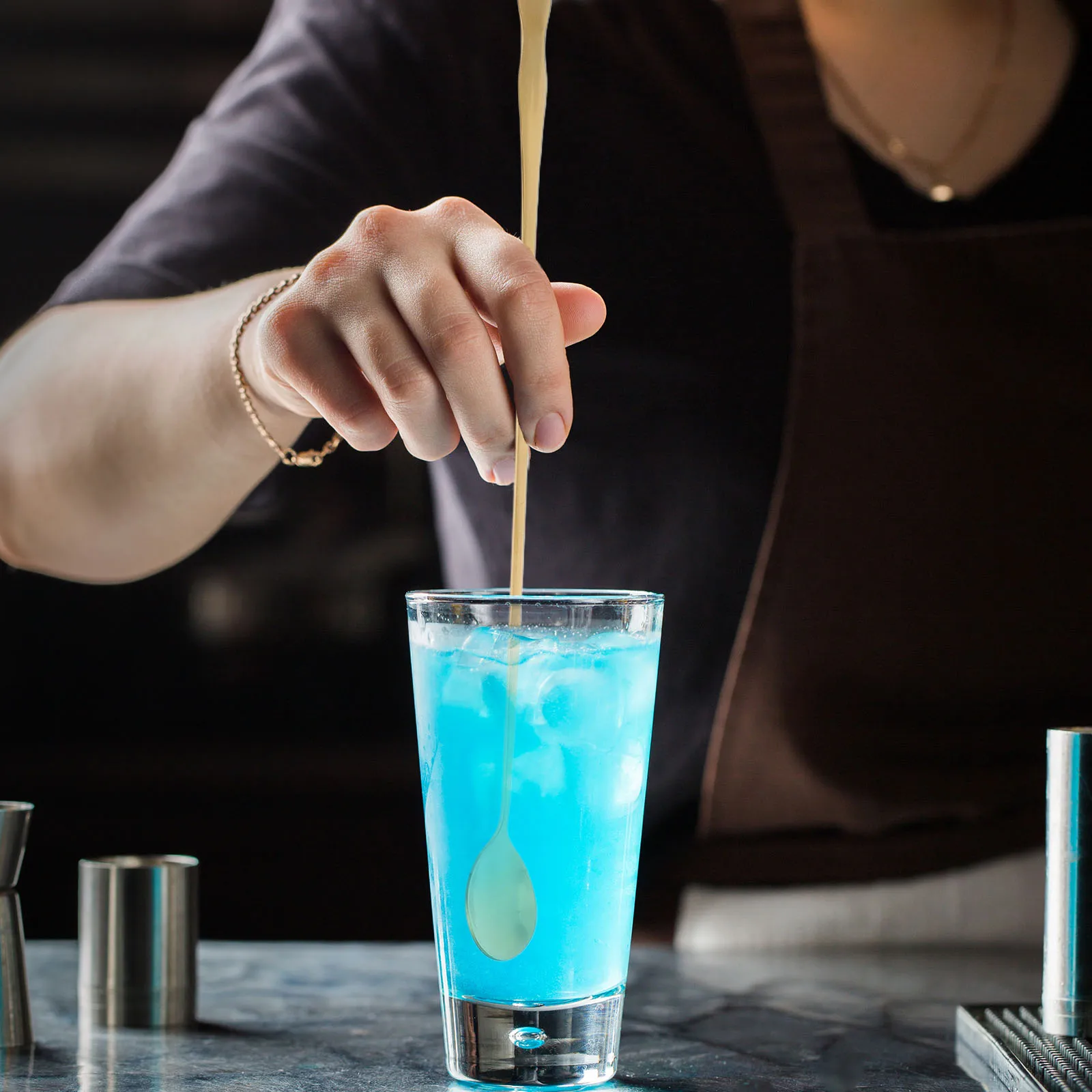 

Extended 410 Stainless Steel Long Handle Spoon for Coffee Tea Stirring Condiment Spoons Soup Spoon Kitchen Barware