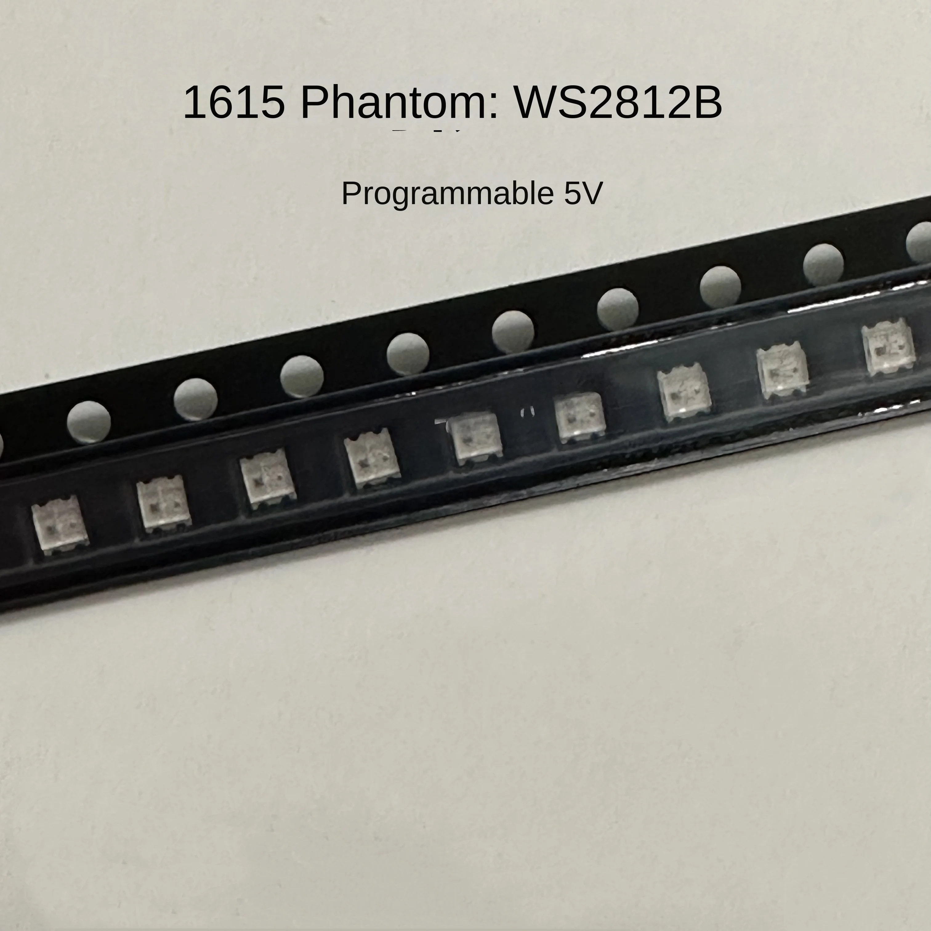 Highlight 0603 Symphony WS2812 Lamp Beads 1615 Symphony RGB Built-in IC 5V Synchronous Consistent Flashing LED Light