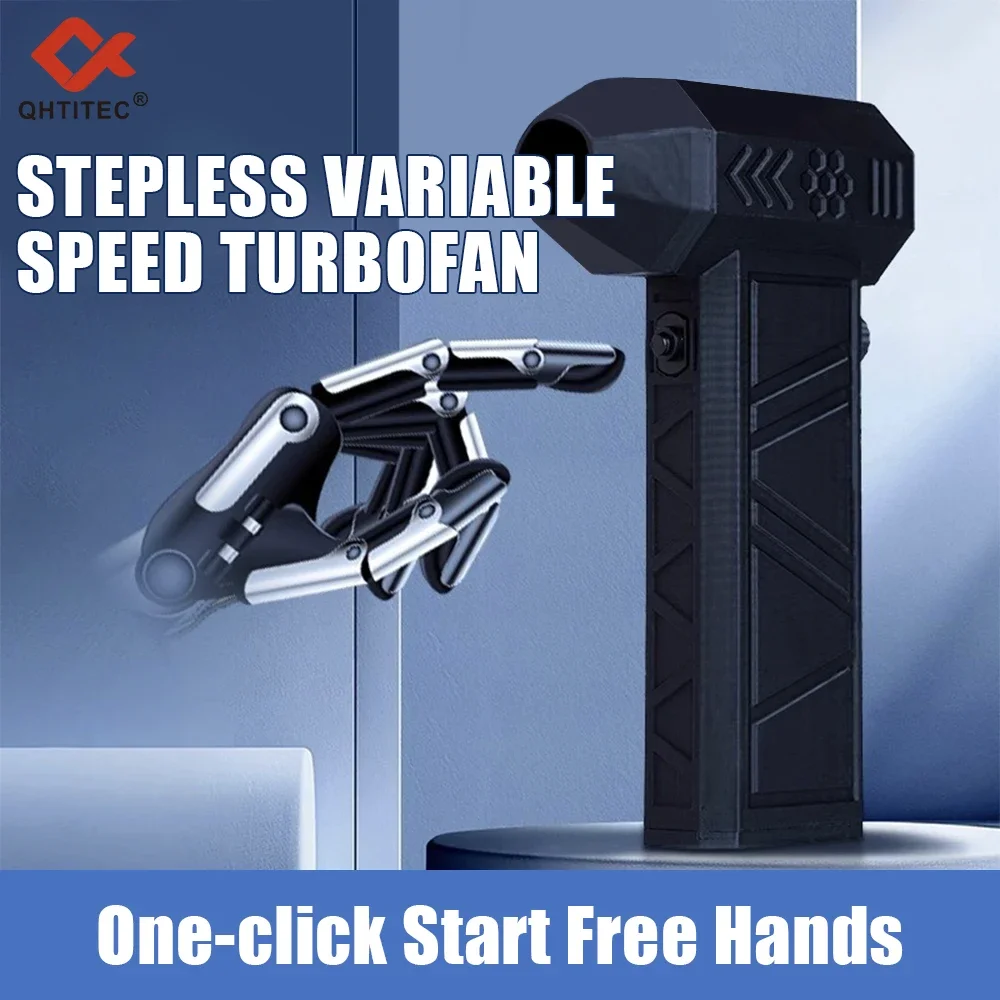 JCD Mini Turbo Jet Fan Turbo Violent Ventilatore potente con ventola per condotto ad alta velocità Condotto portatile 140000   Soffiatore per spolverino RPM