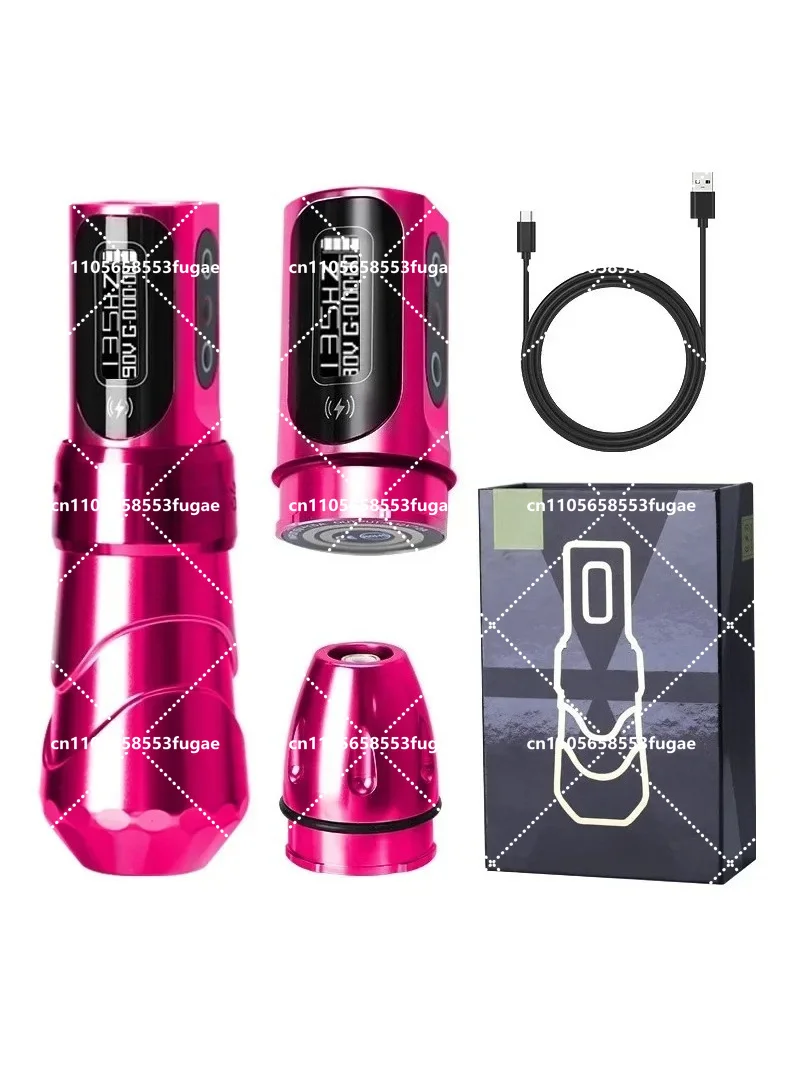 Professional Wireless Rotating Tattoo Machine Pen 3.5mm 4.0mm 4.6mm Stroke for Art Home Use