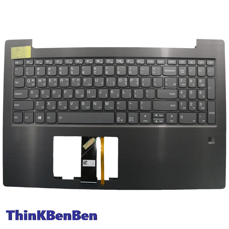

KR Korean Iron Gray Keyboard Upper Case Palmrest Shell Cover For Lenovo V330 15 15ISK 15IKB 5CB0Q60219