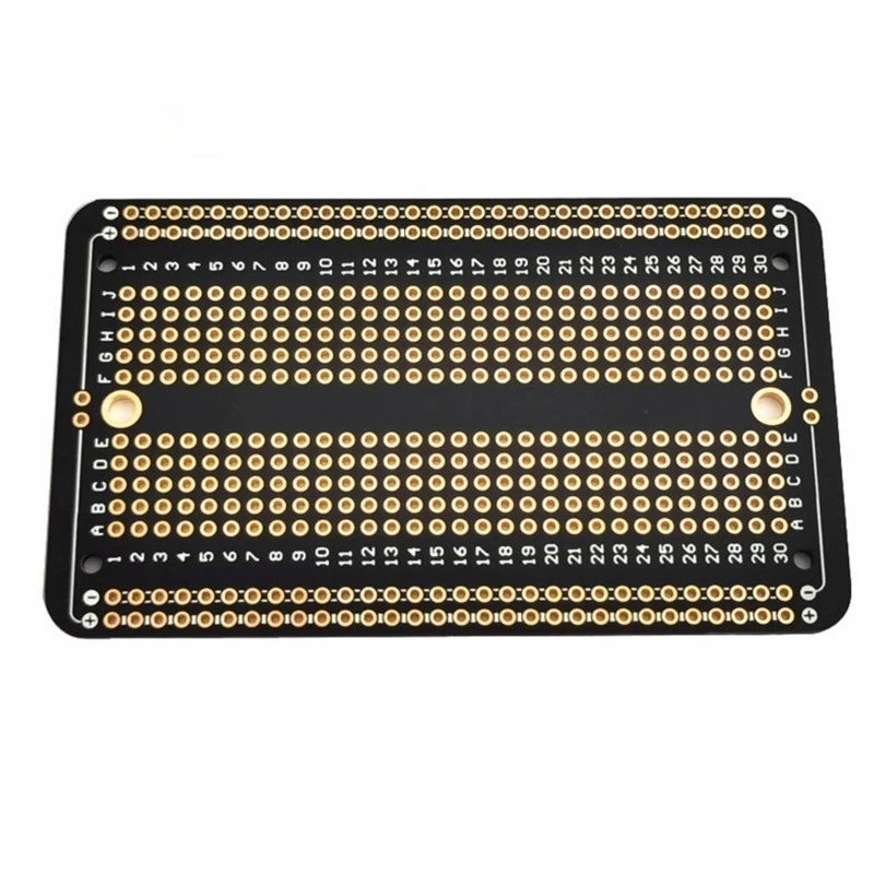 5 قطعة 5.2x8.9 سنتيمتر القياسية الدائمة اللوح لحام لوحة دارات مطبوعة النموذج مجلس Protoboard Diy بها بنفسك النموذج الالكترونيات لاردوينو