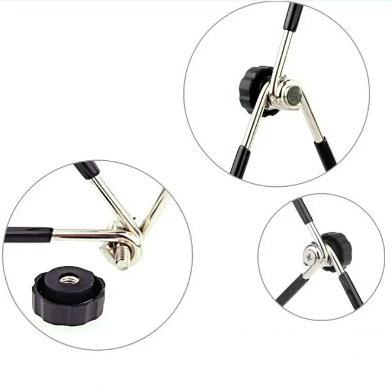 Suporte para Tablet de Metal Portátil, Montagem Dobrável, Mesa Flexível, Suporte para Telefone para iPad, iPhone, Samsung, Huawei, Trabalho, Casa, Viagem, Universal