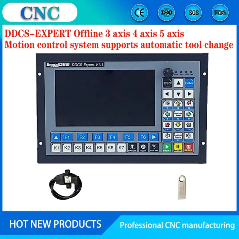 Imagem -03 - Ddcs-expert-suporte Offline para Stepper Close-loop Controlador Atc Eixos Cnc Ddcsv3.1 Substituir