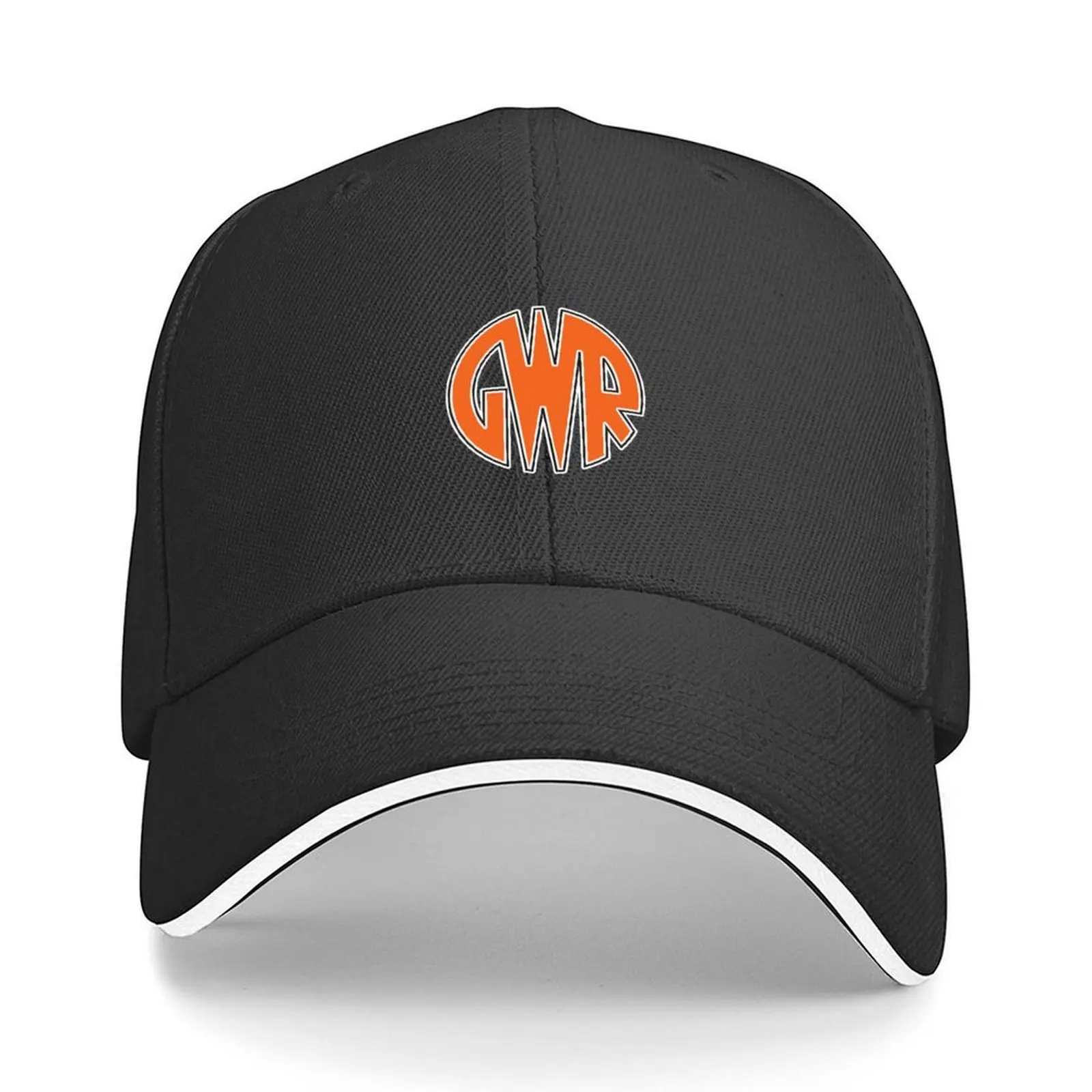 

GWR Great Western Railway Railwayana Trains Rail LOGO on BLACK Baseball Cap beach hat Luxury Cap fishing hat Golf Women Men's