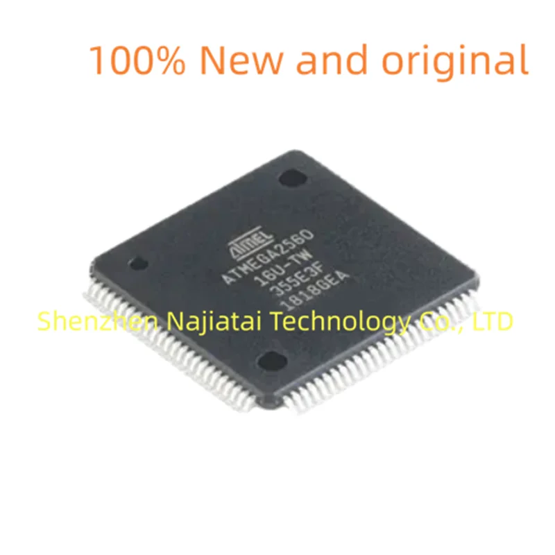 

1 шт./партия, 100% Новые оригинальные фотообои ATMEGA2560 TQFP100 IC чип
