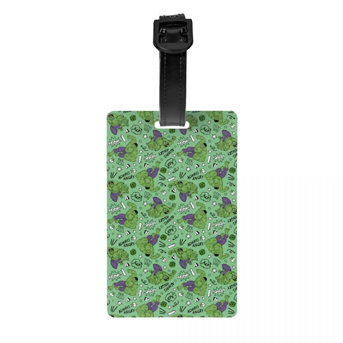 

Изготовленная на заказ багажная бирка с изображением комиксов Халка для чемоданов, идентификационная этикетка конфиденциальности