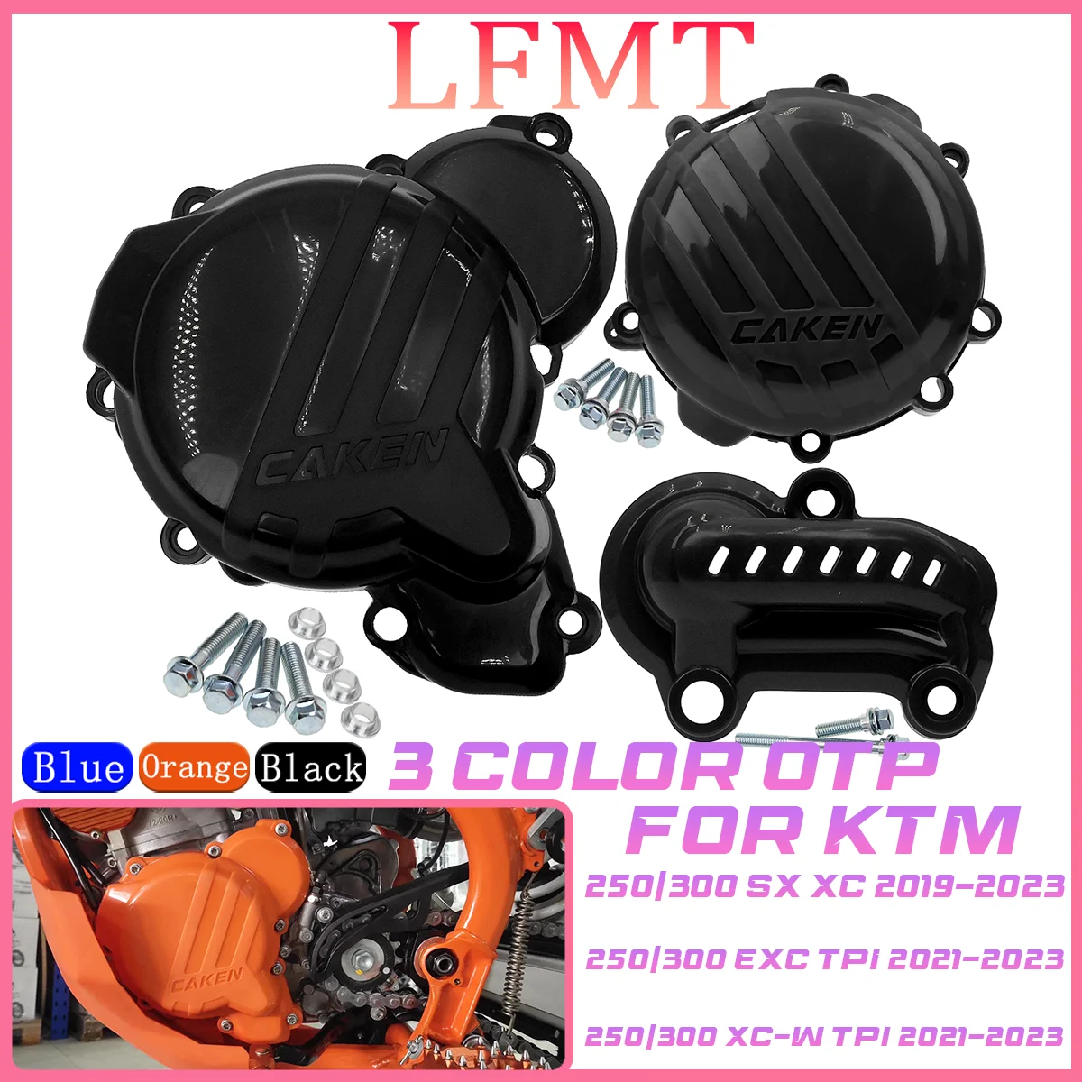 

For KTM EXC250 EXC300 TPI SX XCW For Husqvarna TC TE 250 300 Motorcycle Engine Clutch Protector Ignition Guard Water Pump Cover