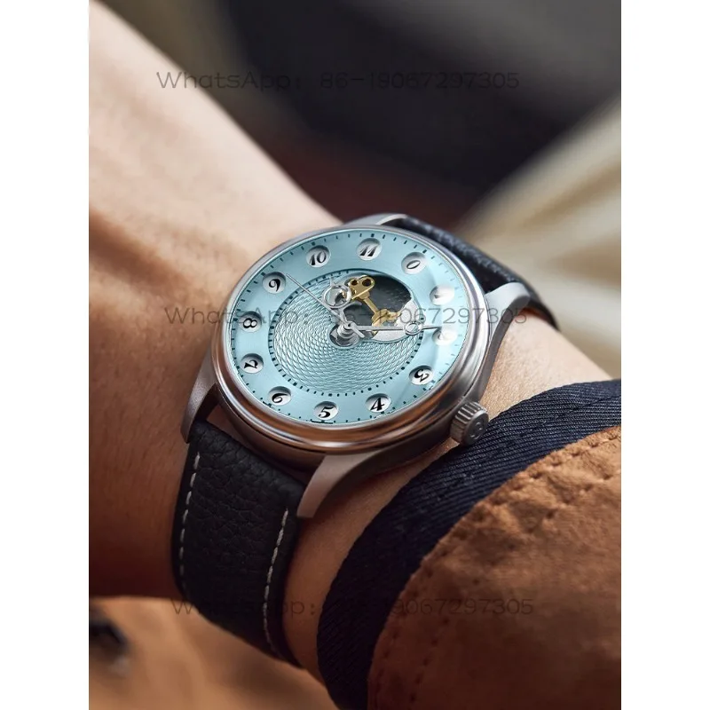 Vintage Watch 24-hour Time-hopping Watch Fully Automatic Mechanical Watch
