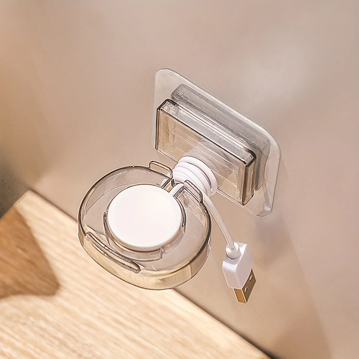 Wall-mounted watch charging stand, multi-functional charging stand, watch placement and storage rack image 2