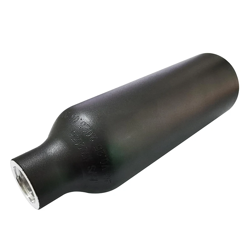 Bombola per Gas ad alta pressione del serbatoio dell'aria compressa bombola per bombola di CO2 0.25L 0.35L 0.5L 4500psi 30MPa 300bar M18 * 1.5 acquario subacqueo