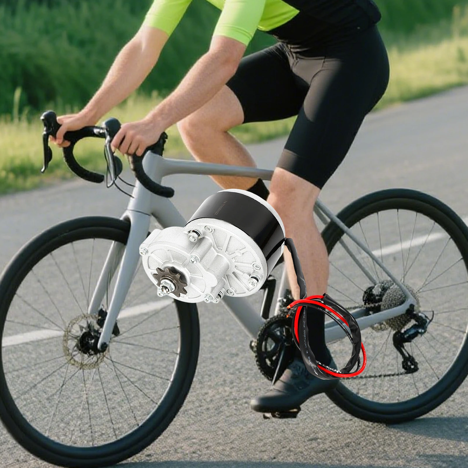 

Комплект для переоборудования велосипеда, 250 Вт, 24 В, матовый контроллер с ручками дроссельной заслонки, 16 зубов, 38 секций цепи для электрического скутера